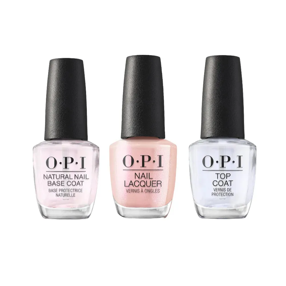 OPI Lacquer - Top, Base & Colour Trio "Me, Myself, & OPI Spring 2023 Collection"