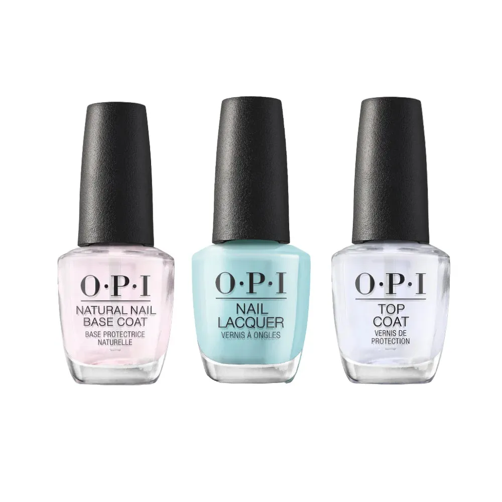 OPI Lacquer - Top, Base & Colour Trio "Me, Myself, & OPI Spring 2023 Collection"