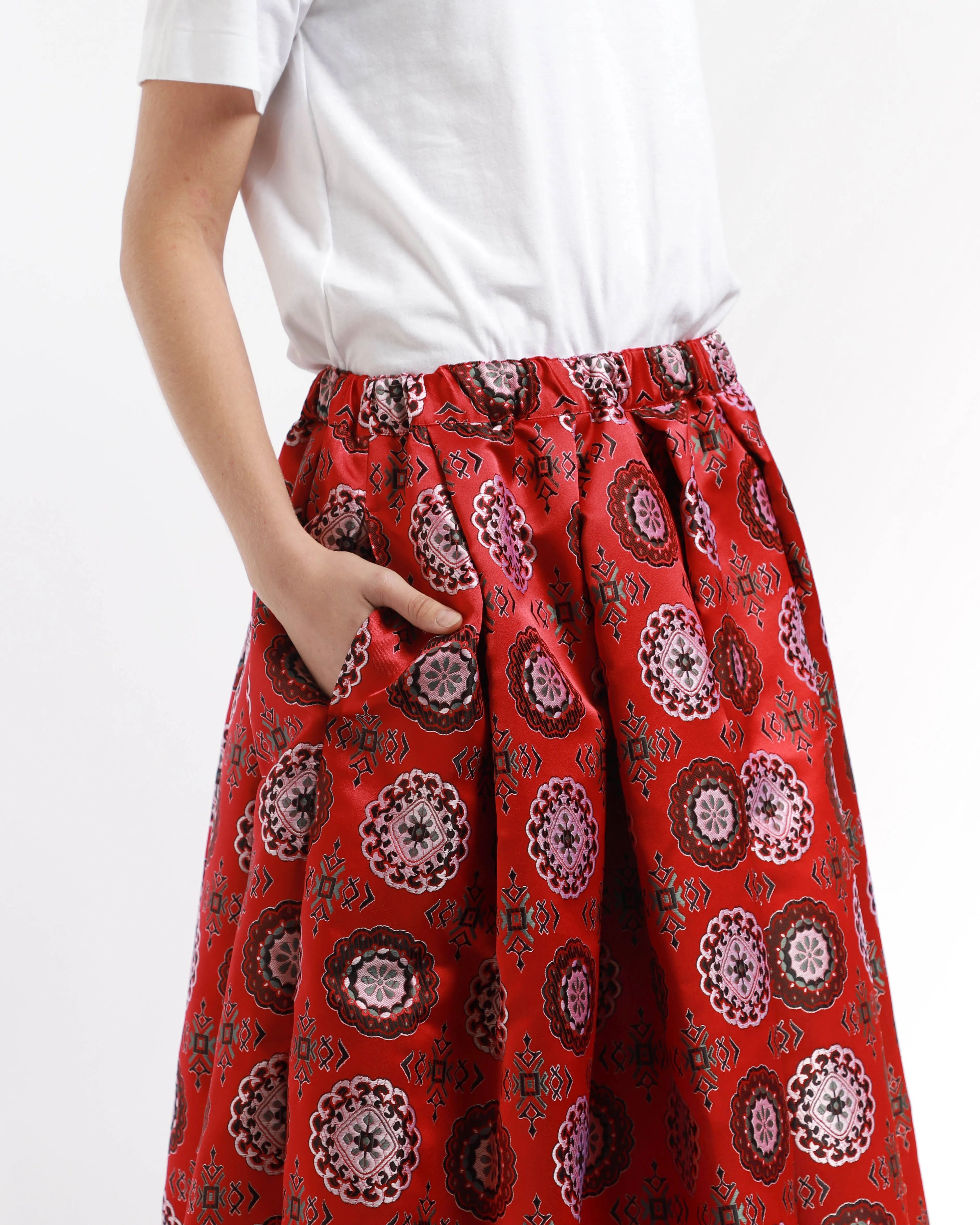 Oriental Brocade Culottes