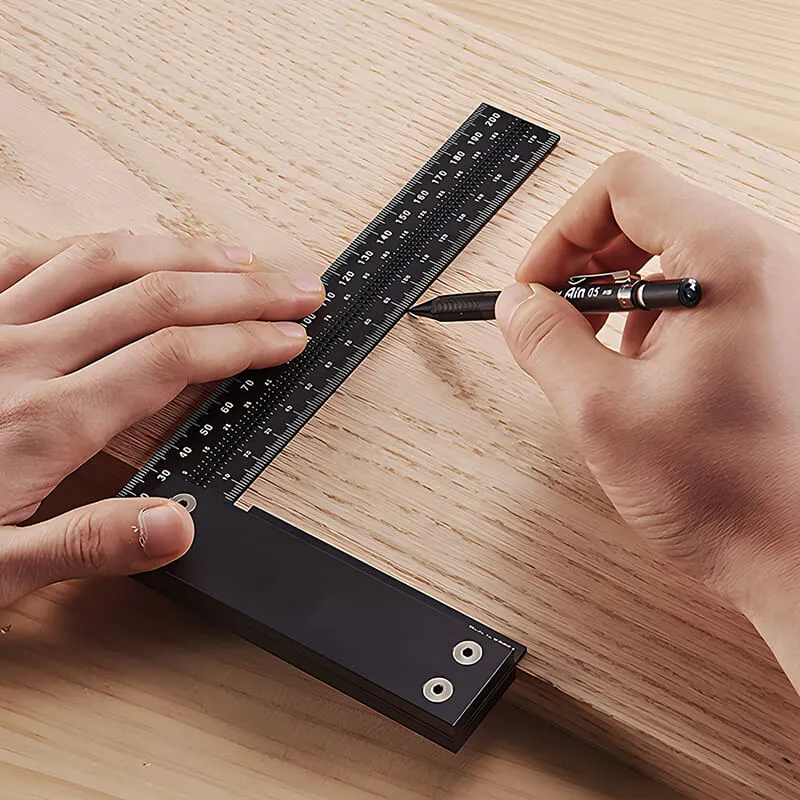 Precision Carpenters Try Square for Woodworking Measuring and Marking