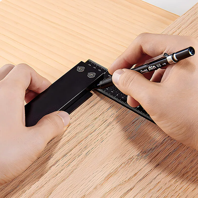 Precision Carpenters Try Square for Woodworking Measuring and Marking