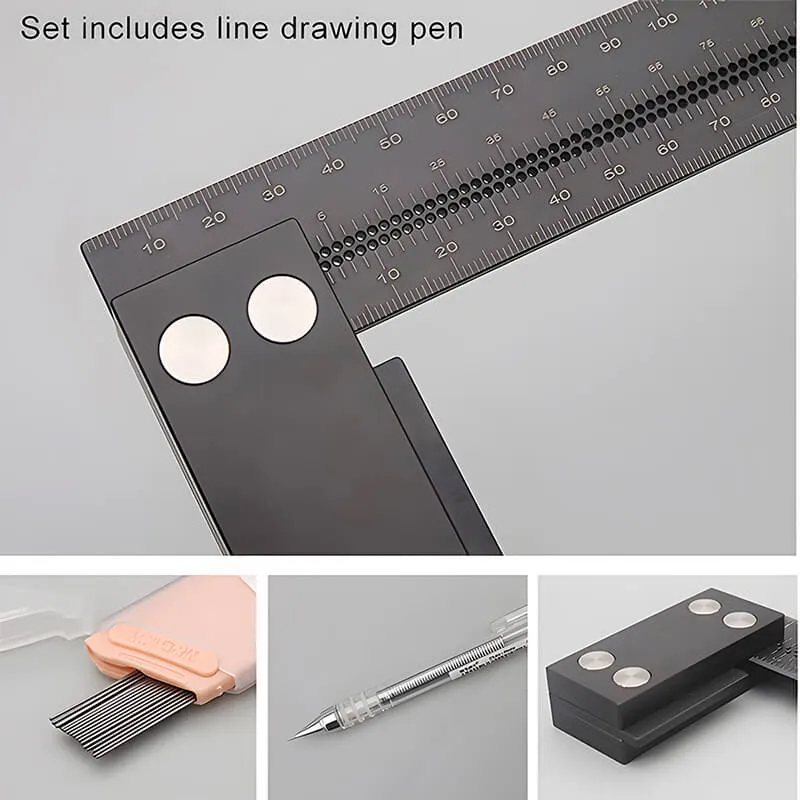 Precision Carpenters Try Square for Woodworking Measuring and Marking