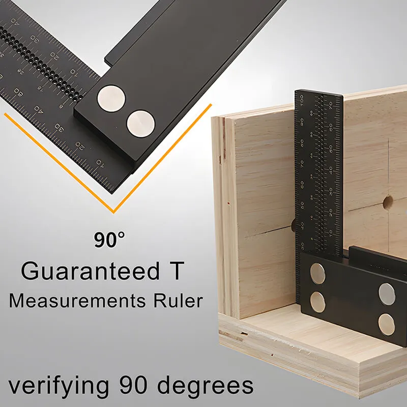 Precision Carpenters Try Square for Woodworking Measuring and Marking