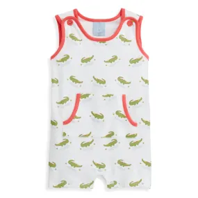 Printed Pima Jude Overall- Gator