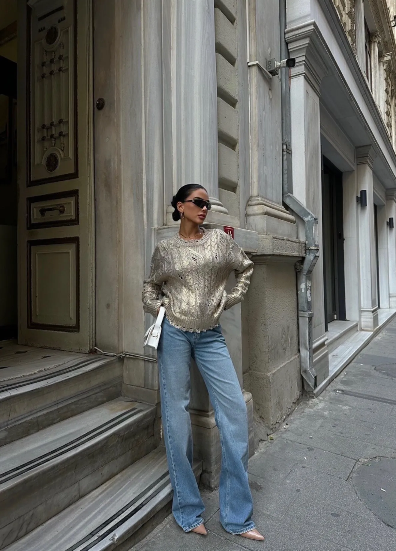 Pullover-Gold Sweater