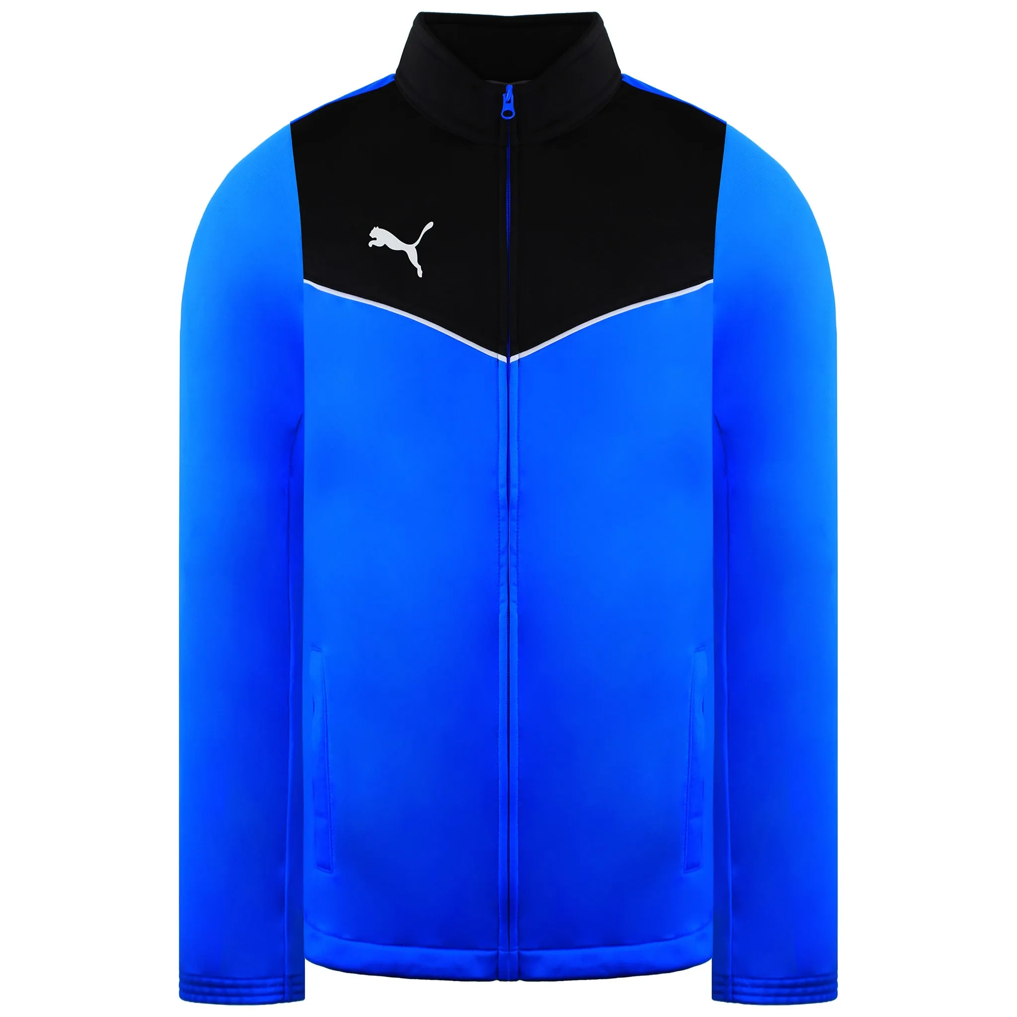 Puma Individualrise Mens Black/Blue Tracksuit