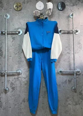 racing jumpsuit overall sweatshirt pants blue