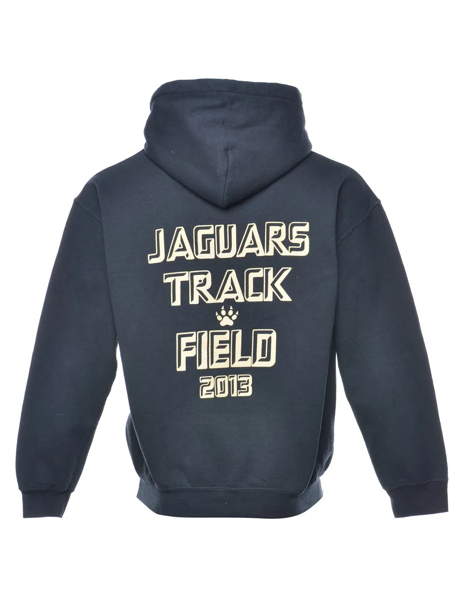 Rock Canyon Navy Printed Hoodie - M
