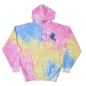Santa Cruz Screaming Hand Pullover Hoodie Mens Sweatshirt, Sherbet