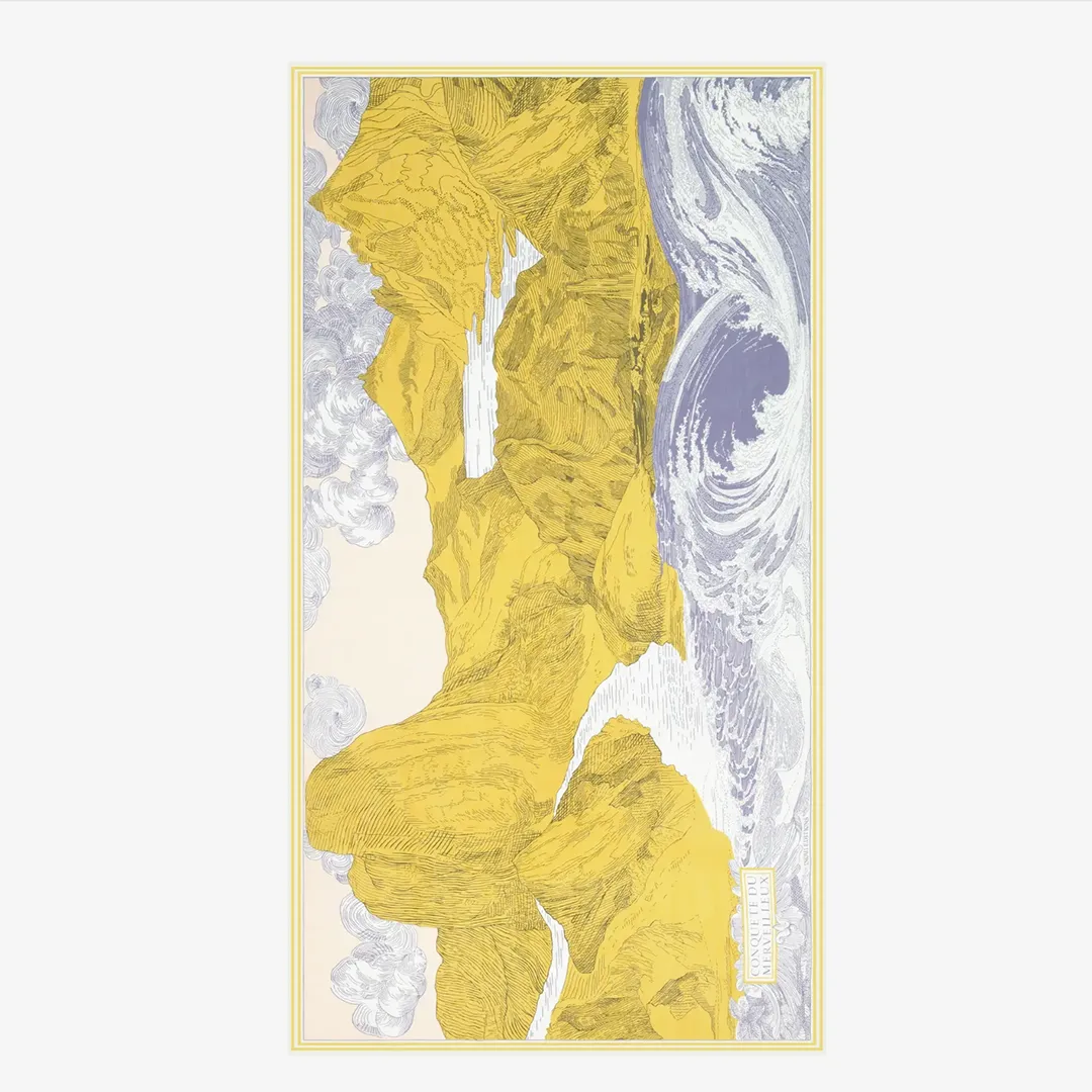 Scarf 100 'Balthazar' in Squirrel by Inoui Editions