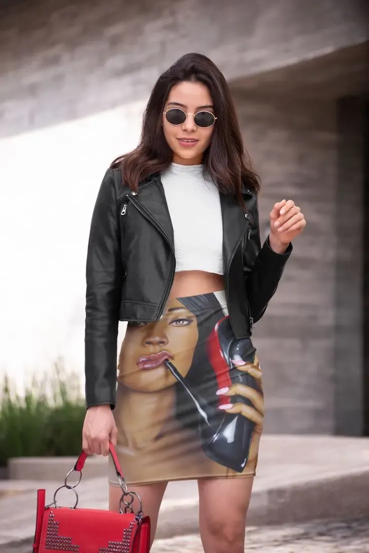 Shoe Problem Pencil Skirt