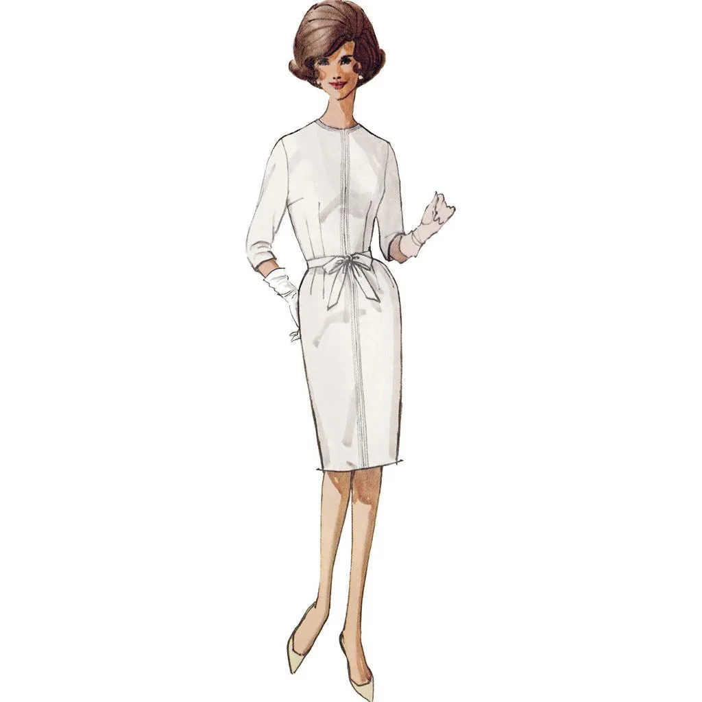 Simplicity Sewing Pattern S9447 Misses' Dress, Coat and Scarf