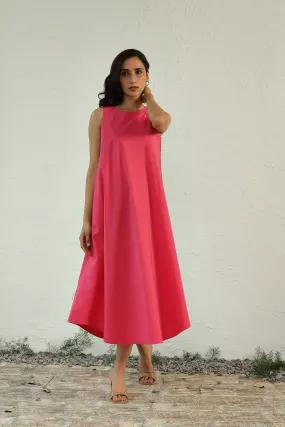 Soft Serve Pink Halter Dress