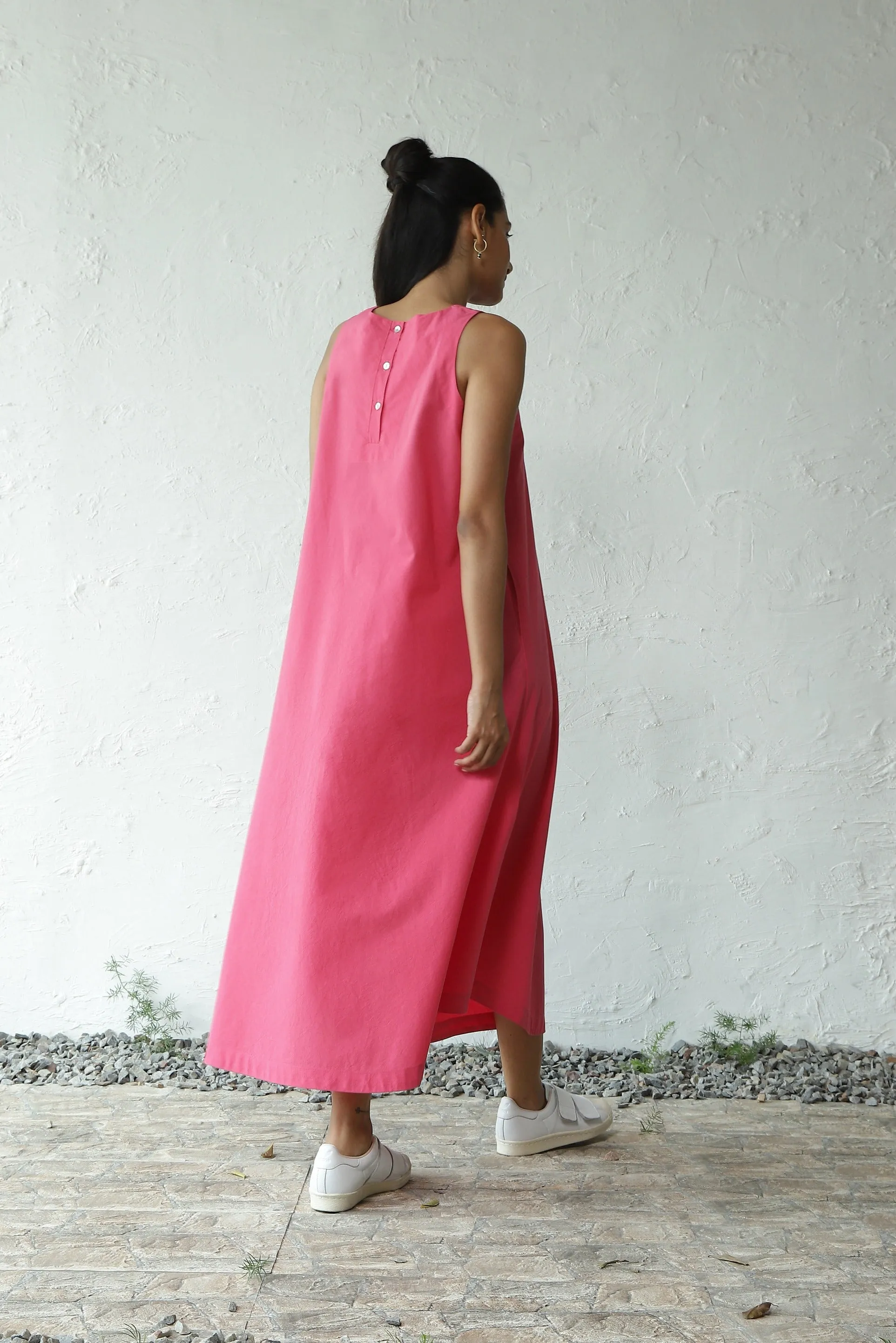 Soft Serve Pink Halter Dress