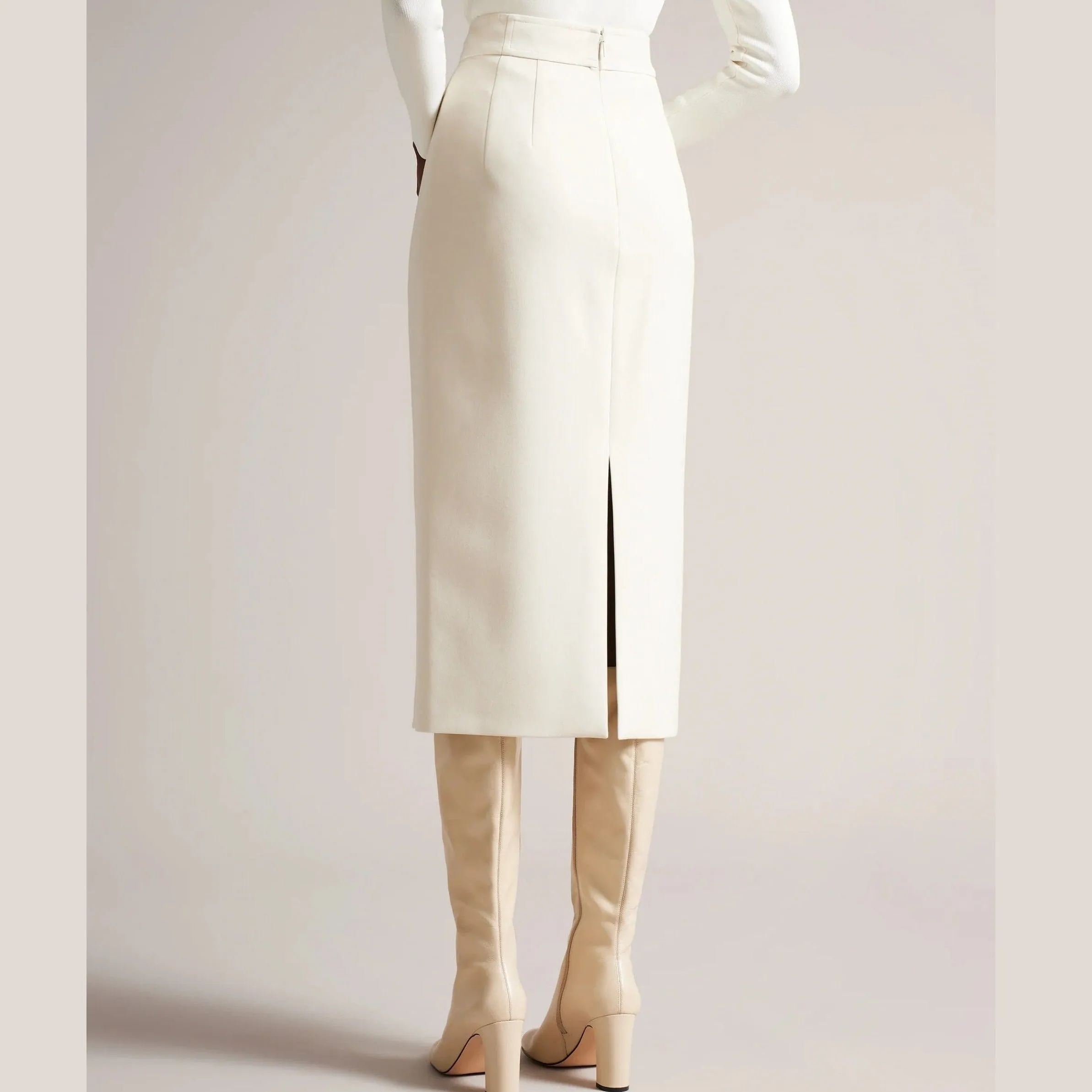 Ted Baker Amberos Tailored Longline Pencil Skirt