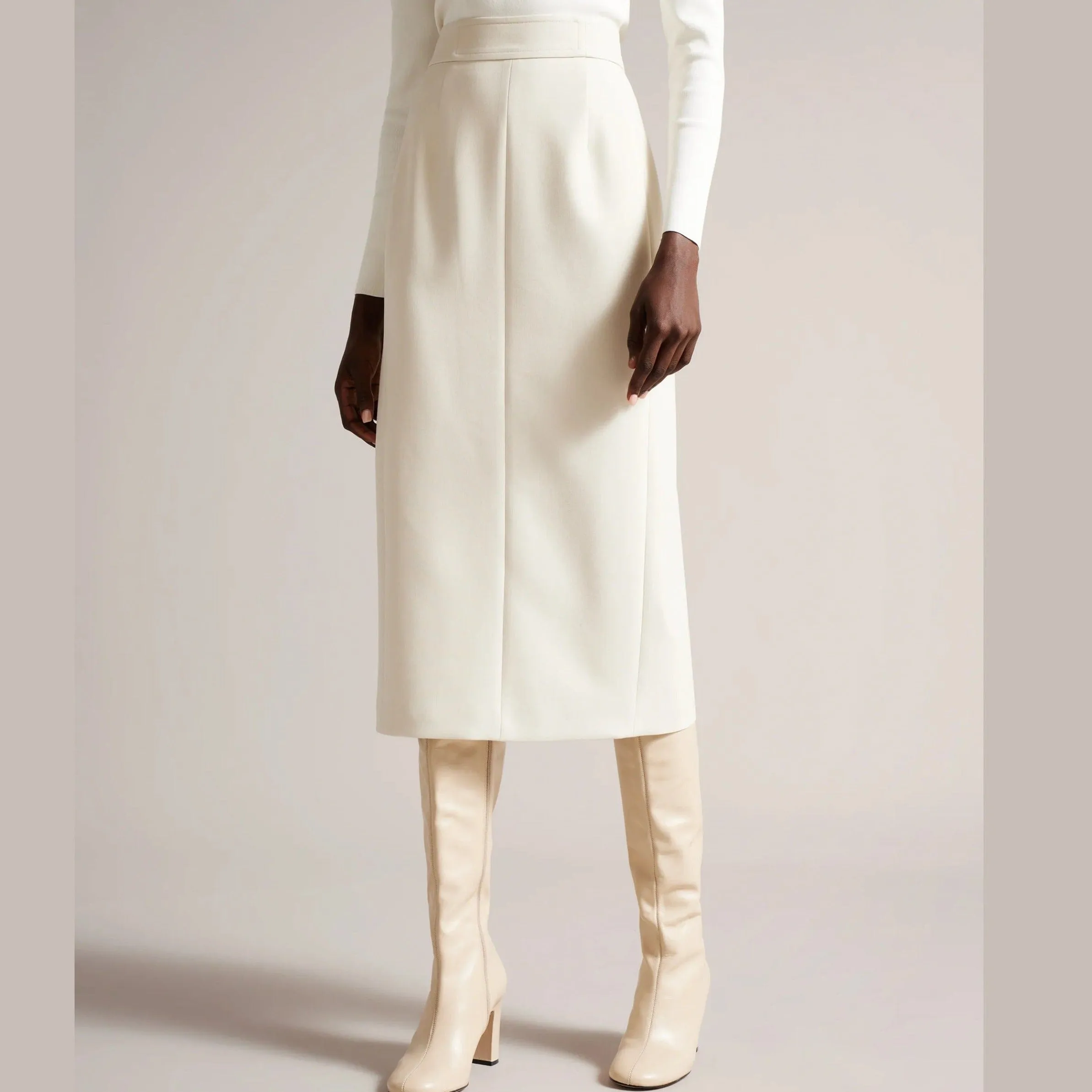 Ted Baker Amberos Tailored Longline Pencil Skirt
