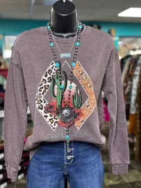 The Aztec Cheetah Cactus Sweatshirt