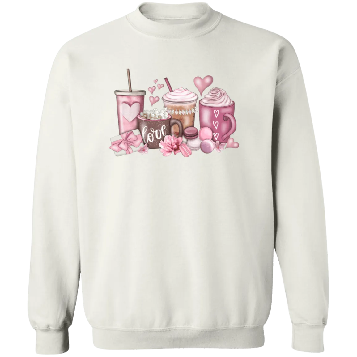Valentine Coffee Crewneck Sweatshirt