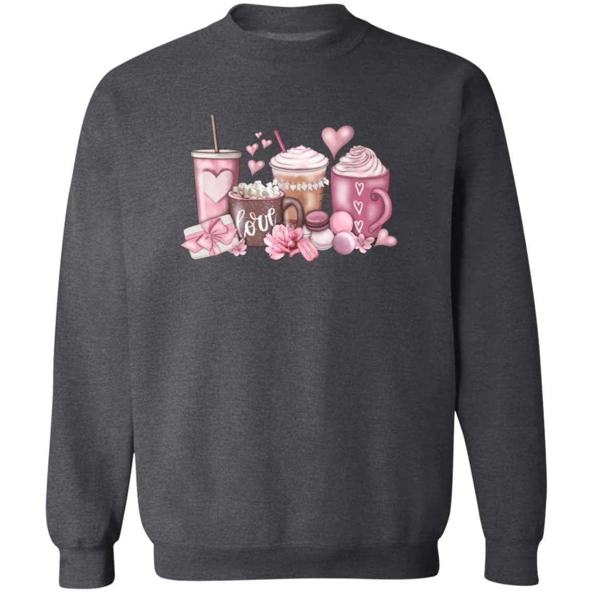 Valentine Coffee Crewneck Sweatshirt