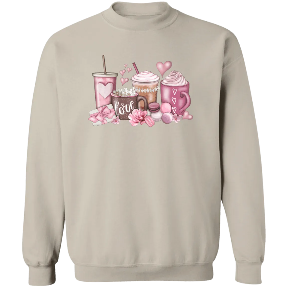 Valentine Coffee Crewneck Sweatshirt