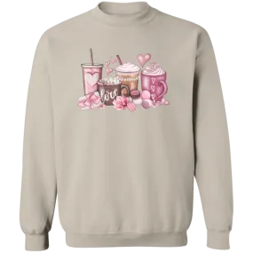 Valentine Coffee Crewneck Sweatshirt