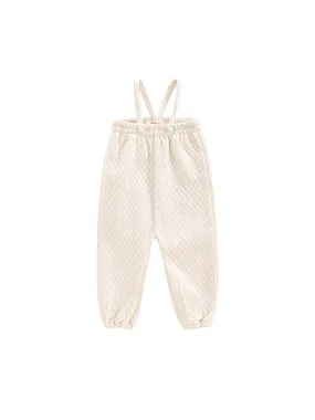 Velvet Quilted Overall