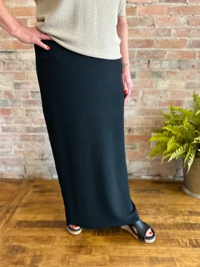 Waffle Long Body Pencil Skirt