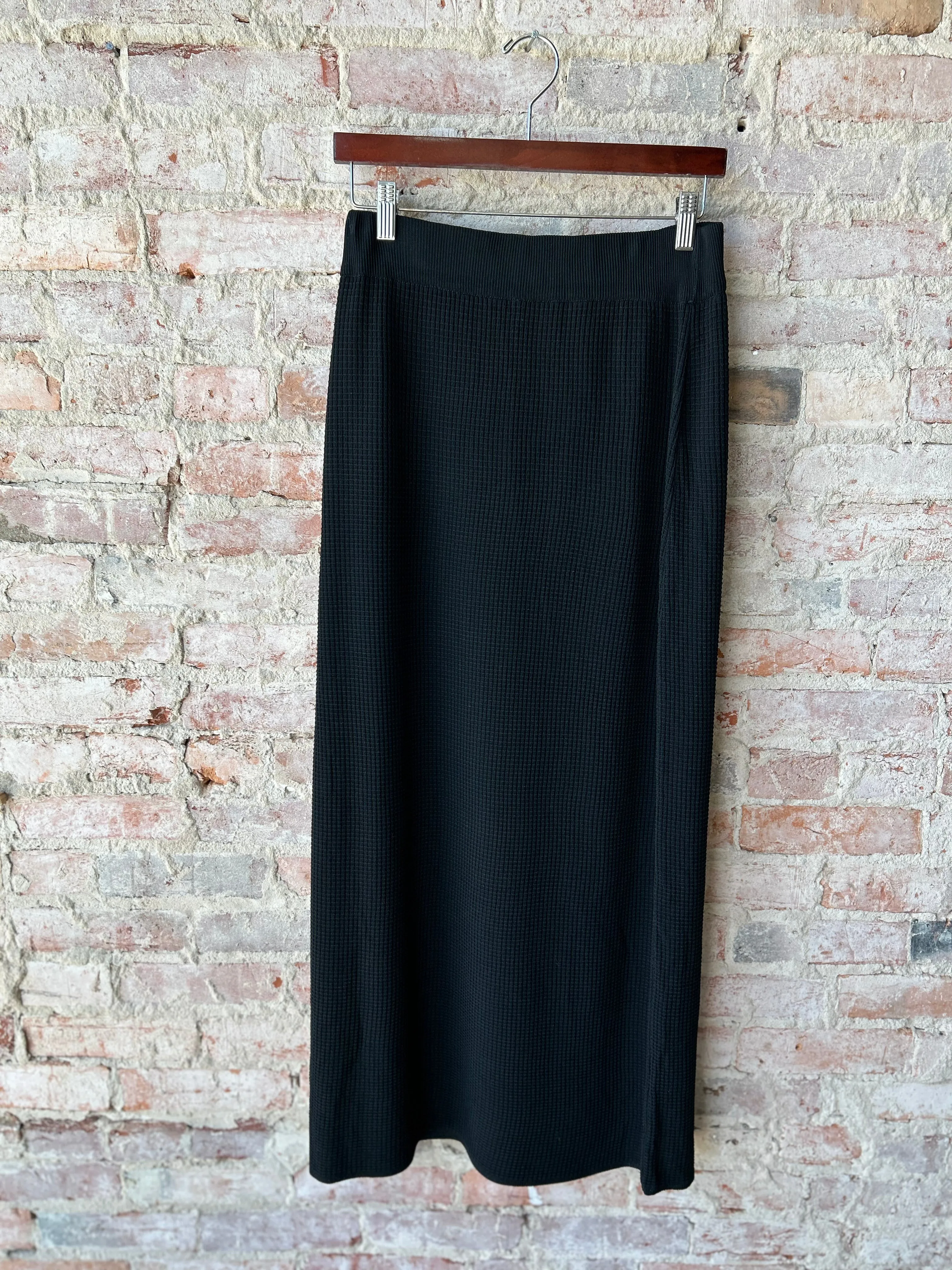 Waffle Long Body Pencil Skirt