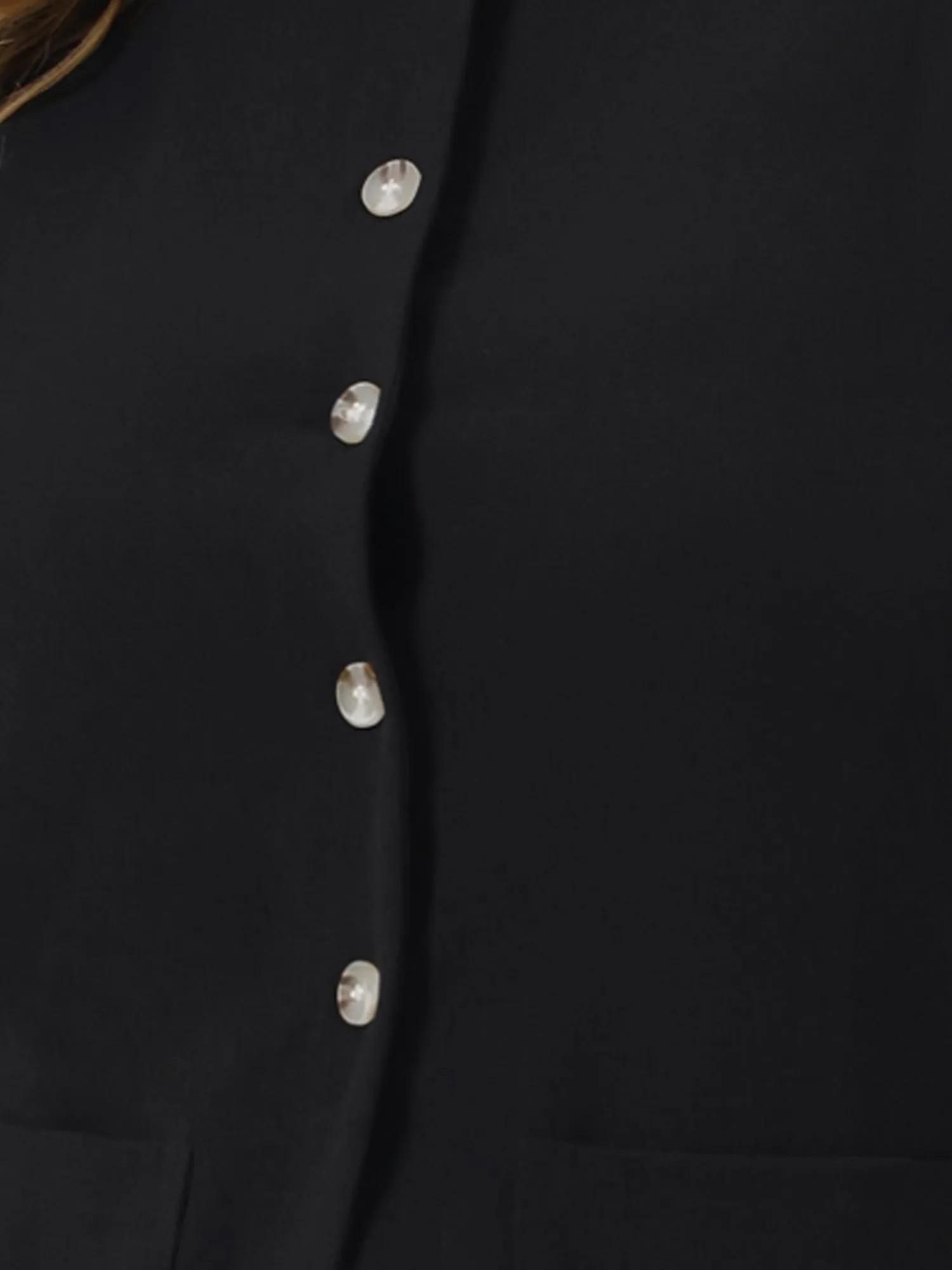 Women's Summer 2 Piece Suit Business Work Button Down Sleeveless Vest Blazer and Pencil Skirt Set