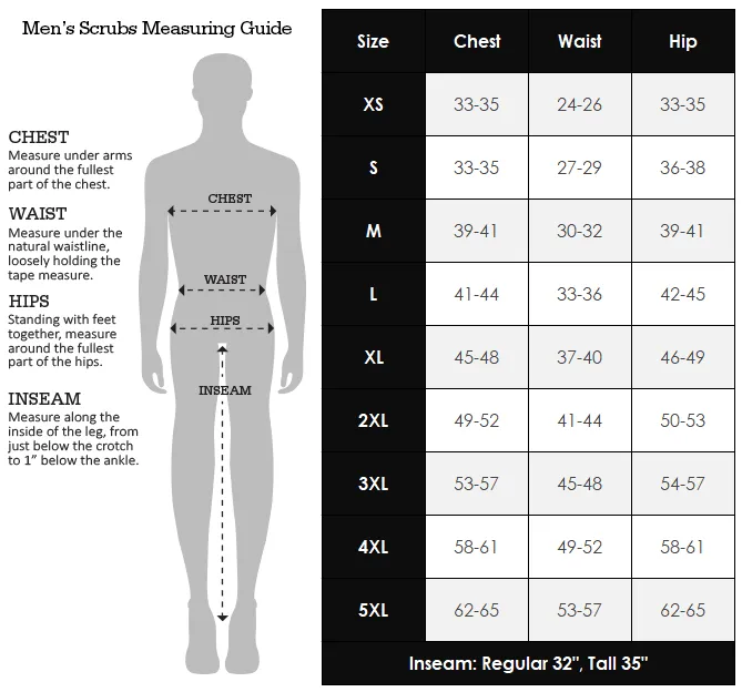 WW670 Cherokee Revolution Men's V-Neck Top