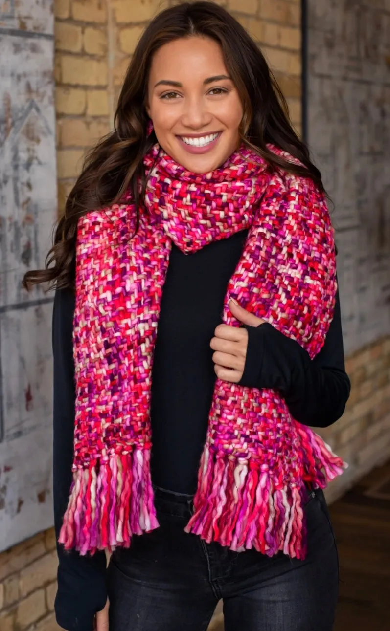 Yuma Loom Woven Long Scarf