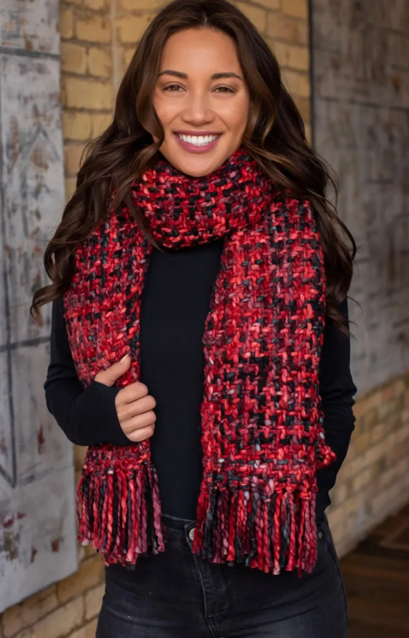 Yuma Loom Woven Long Scarf
