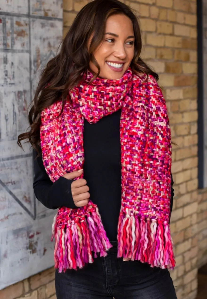 Yuma Loom Woven Long Scarf