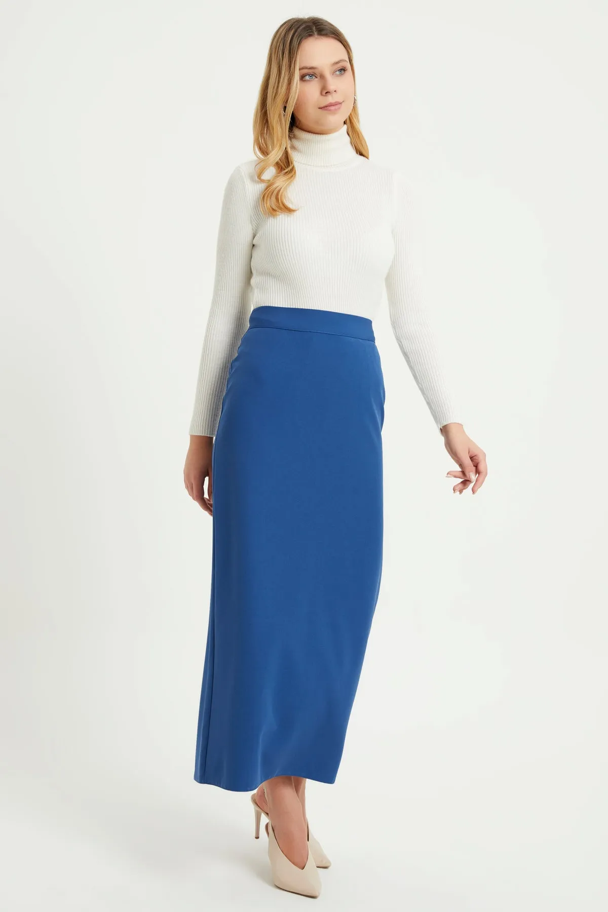 ZRF Women Pencil Skirt - indigo - Tuxpan